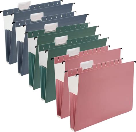 Y Yoma Pack Extra Capacity Hanging File Folders Letter Size Accordion