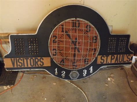 Vintage Scoreboard Medart Mfg Co St Louis Mo Serial 952