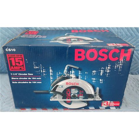 Bosch Cs10 7 1 4 Circular Saw New In Box