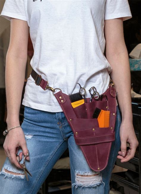 stylist tool bag leather tool bag barber tool case tool etsy