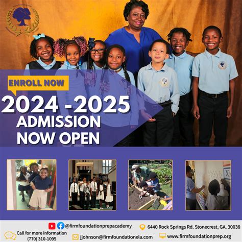 Enrollment Open for 2024 – 2025 School Year! | Firm Foundation ...