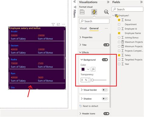 Power Bi Format Multi Row Card Geeksforgeeks