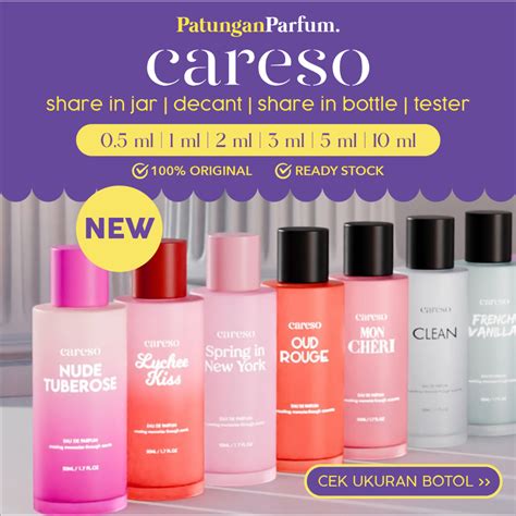 Jual Decant Careso Mon Cheri Nude Tuberose Lychee Kiss Spring In New York Oud Rouge French