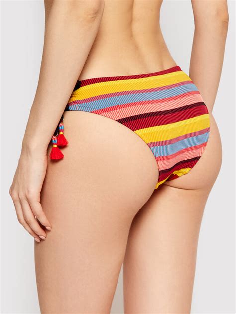 Seafolly Spodnji Del Bikini Baja Stripe Pisana Modivo Si