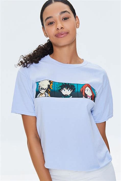 Forever 21 My Hero Academia Graphic Tee Shopstyle T Shirts