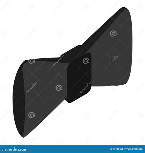 Vlinderdasje Isometrisch 3d Pictogram Vector Illustratie Illustration