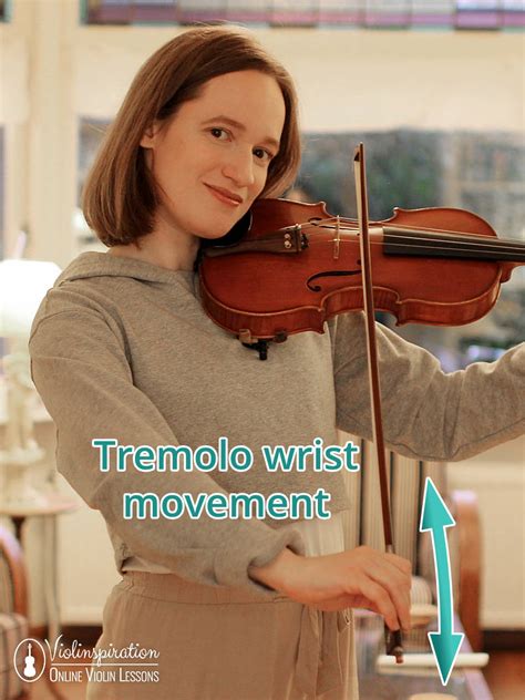 How To Play Tremolo On The Violin Easy Lesson Violinspiration