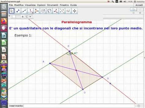 2 Le Diagonali Del Parallelogramma YouTube