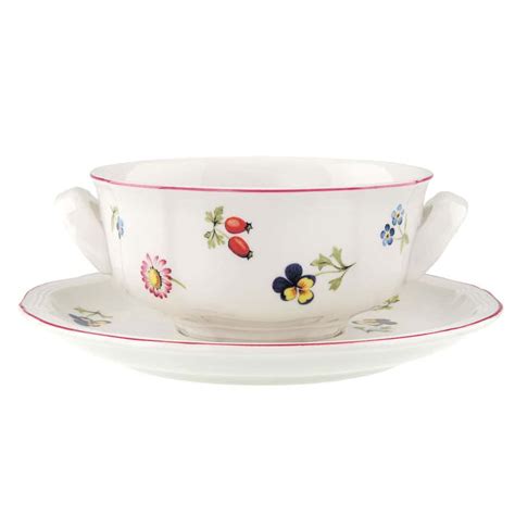 Other Africana Villeroy And Boch Petite Fleur Soup Bowl And Saucer