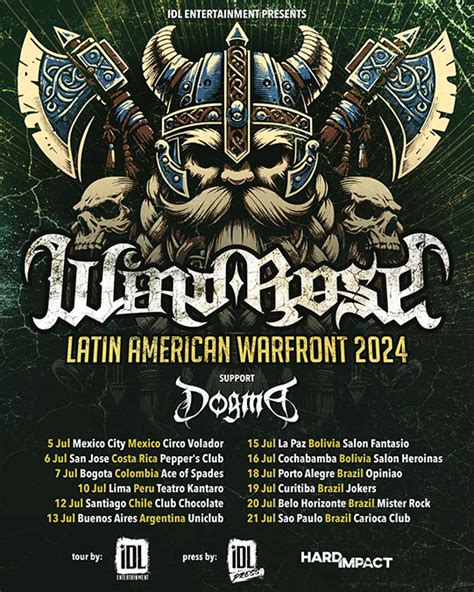 WindRose anuncia seu debut no México Cultura em peso Since 2005