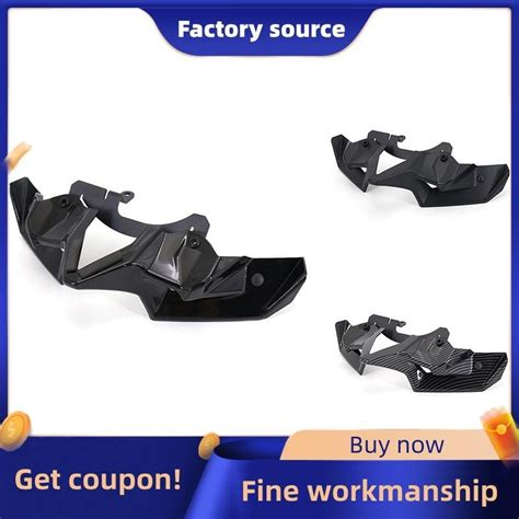 Motorcycle Naked Front Spoiler Winglet Aerodynamic Wing Kit Spoiler For Kawasaki Z900 2020 2021