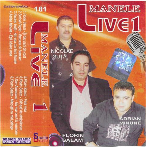 Manele Live 1 (2005, Cassette) - Discogs