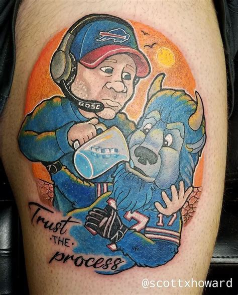 Tattoo the Process: Buffalo Bills fan gets tattoo to celebrate end of ...