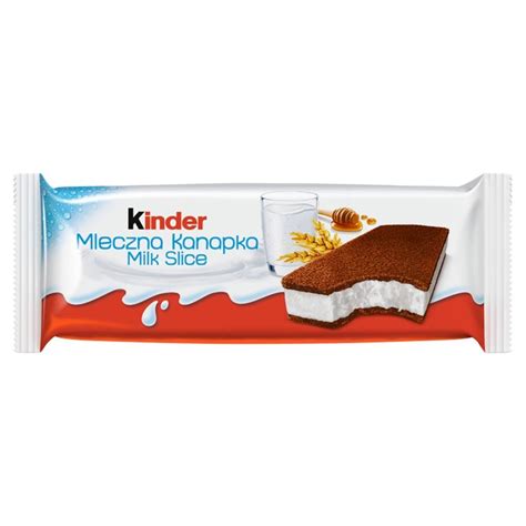 Kinder Mleczna Kanapka Biszkopt Z Mlecznym Nadzieniem G Zakupy