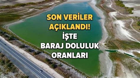 Stanbul Barajlar Alarm Veriyor Baraj Doluluk Oranlar N Sk