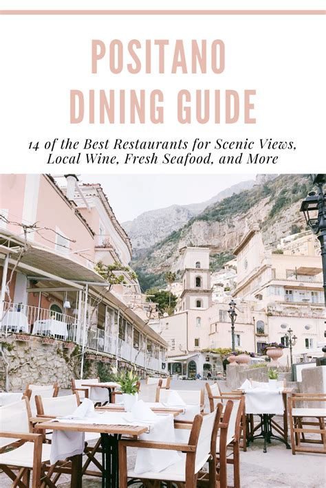 Positano Dining Guide: 14 of the Best Restaurants for Scenic Views ...