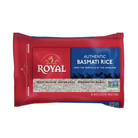 Royal White Basmati Rice Lbs Case Olive Land