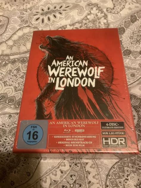 TURBINE JOHN LANDIS American Werewolf In London 4K Uhd Blu Ray Limited