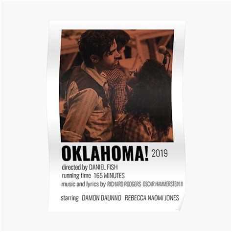 Oklahoma Musical Poster Premium Matte Vertical Poster sold by DanieHan ...