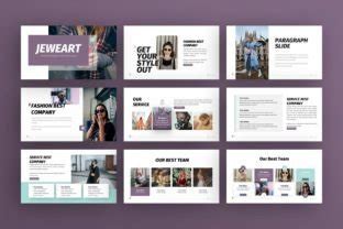 Presentation Template Jeweart Graphic By Dijimedia Creative Fabrica