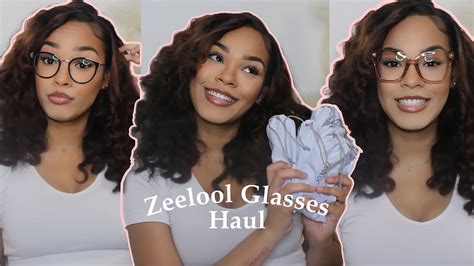 Zeelool Try On Haul Review Affordable Prescription Glasses Youtube