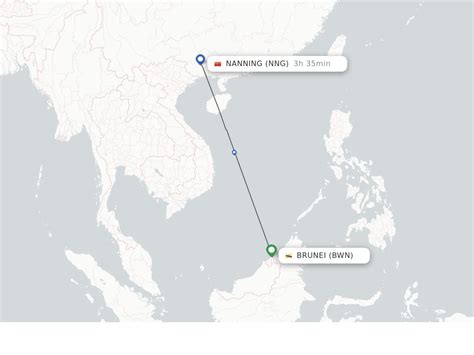 Direct Non Stop Flights From Bandar Seri Begawan To Nanning