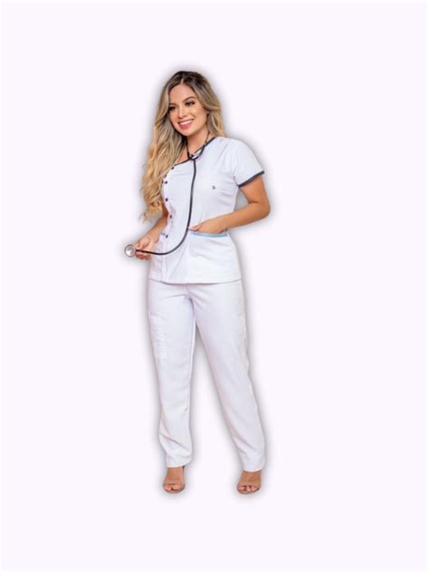 Molde Scrub Feminino Transpasse Atacad O Da Costura