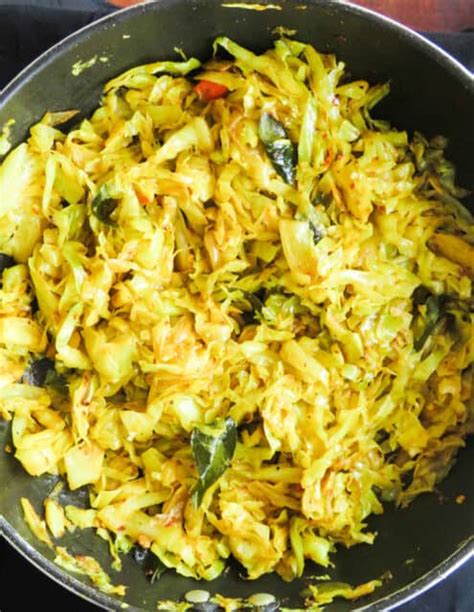 SPICY CABBAGE STIR-FRY(5 ingredients) | ISLAND SMILE