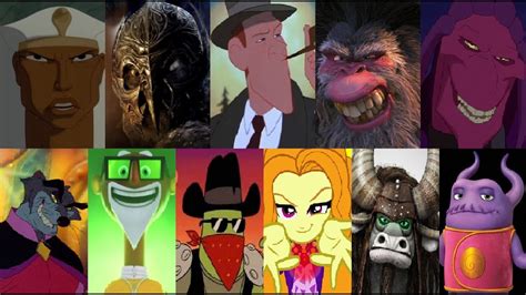 Defeats Of My Favorite Animated Non Disney Movie Villains Part 2 Youtube