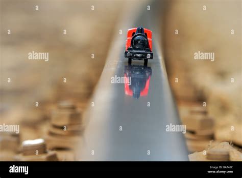 Modelleisenbahnen Auf Schienen Fotos Und Bildmaterial In Hoher