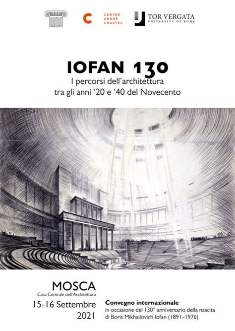 Convegno Internazionale IOFAN 130 Facoltà di Architettura