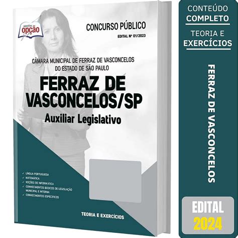 Apostila C Mara Ferraz De Vasconcelos Auxiliar Legislativo