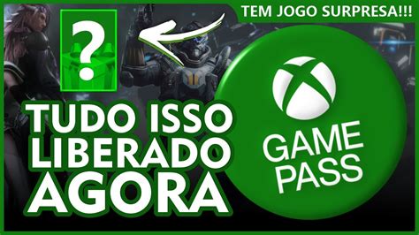 CORRE JOGO SURPRESA E MUITO MAIS LIBERADOS No XBOX GAME PASS AGORA