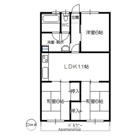 山陽本線（jr西日本） 五日市駅 地上5階建て 築46年 広島県広島市佐伯区五日市7 63万円／3ldk 和6 和6 洋6 Ldk11