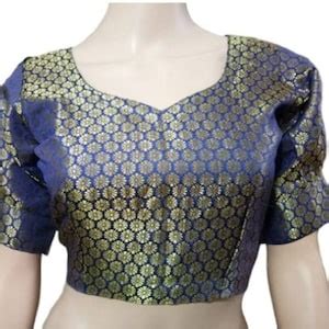 Blue Brocket Readymade Indian Traditional Blouses Handmade Etsy