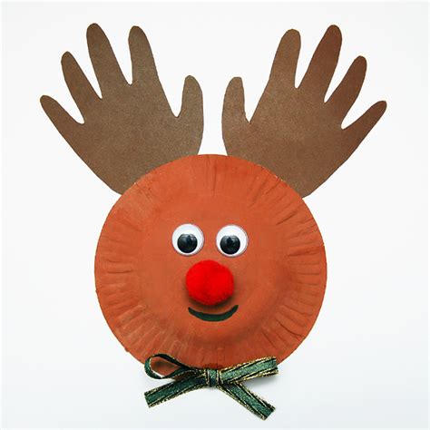 Paper Plate Reindeer | Kids' Crafts | Fun Craft Ideas | FirstPalette.com