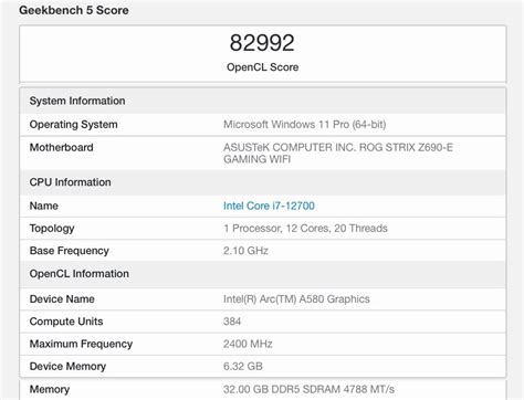 Intel Arc A580 Rides Again in Online Benchmarks