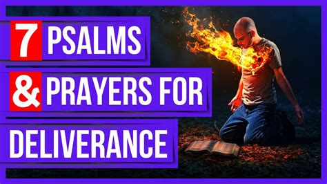 Deliverance Prayers And Psalms Peaceful Scriptures Bible Verses For