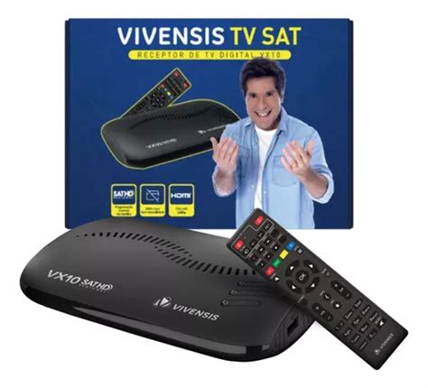 Receptor Digital Nova Parabolica Vivensis Tv Sat Hd Vx Frete Gr Tis