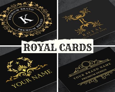 Design a professional royal cards by Aqsasohail128 | Fiverr