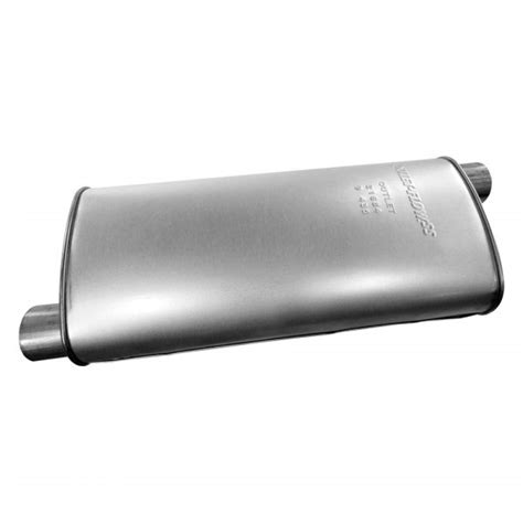 Walker® 21684 Quiet Flow™ Stainless Steel Oval Bare Exhaust Muffler