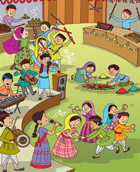 Lets Play Navratri Champak Magazine