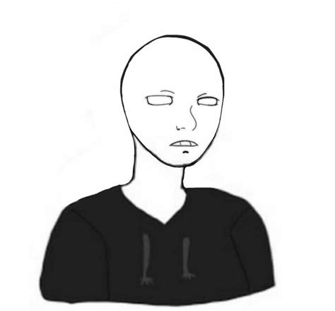 Wojak Template D Drawing Templates Drawing Base Templates