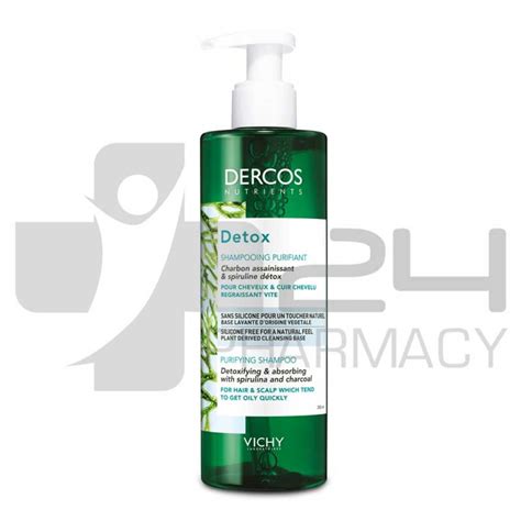 VICHY DERCOS NUTRIENTS DETOX ΣΑΜΠΟΥΑΝ ΓΙΑ ΛΙΠΑΡΑ ΜΑΛΛΙΑ 250ML ...