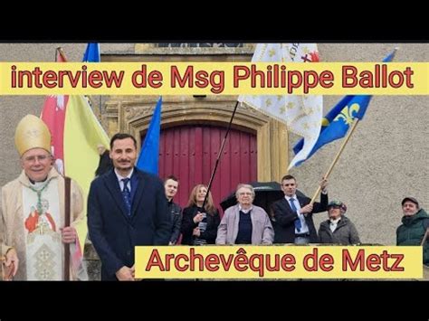 Web de Néo Entrevues avec Mgr Philippe Ballot Archevêque de Metz et