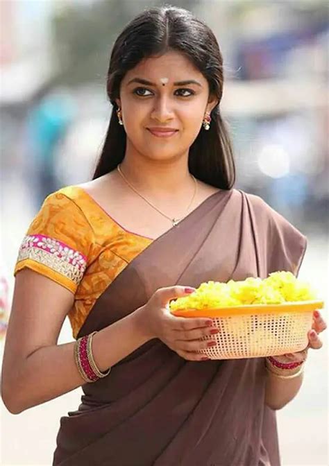 Beautiful Pics Of Keerthi Suresh In Saree