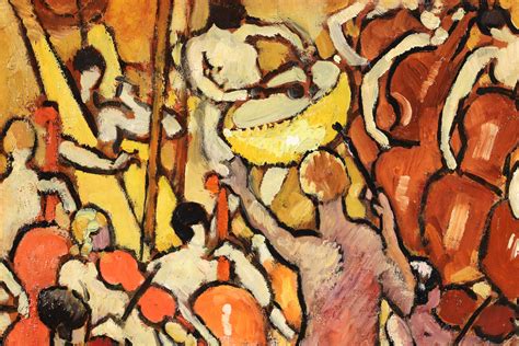 Louis Valtat The Orchestra Fauvist Figurative Nude Oil Painting By