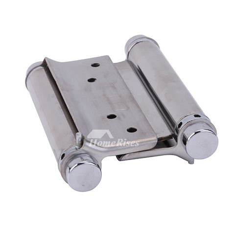 5 Inch Spring Door Hinge Self Closing Stainless Steel 2 Pcs