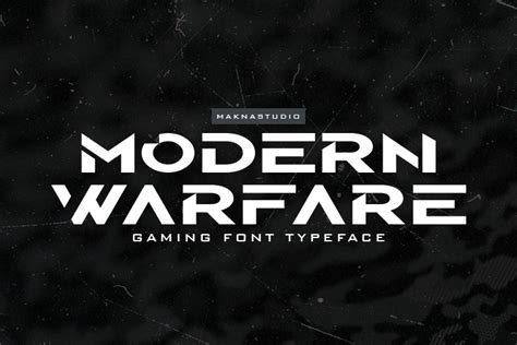 MODERN WARFARE Font · 1001 Fonts