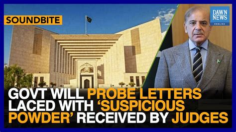 Govt To Probe Letters Laced With Suspicious Powder Received By Judges